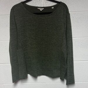 Max Studio Forest Green Knit Sweater